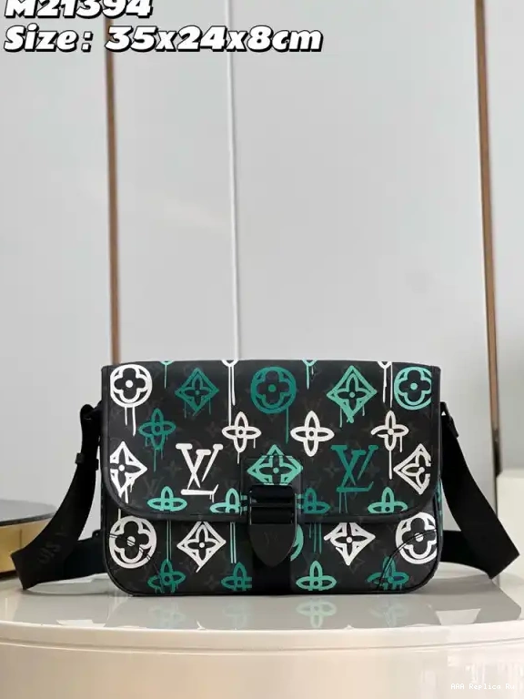 AAA Replica Ru VUITTON MESSENGER LOUIS MM ARCHY 0523